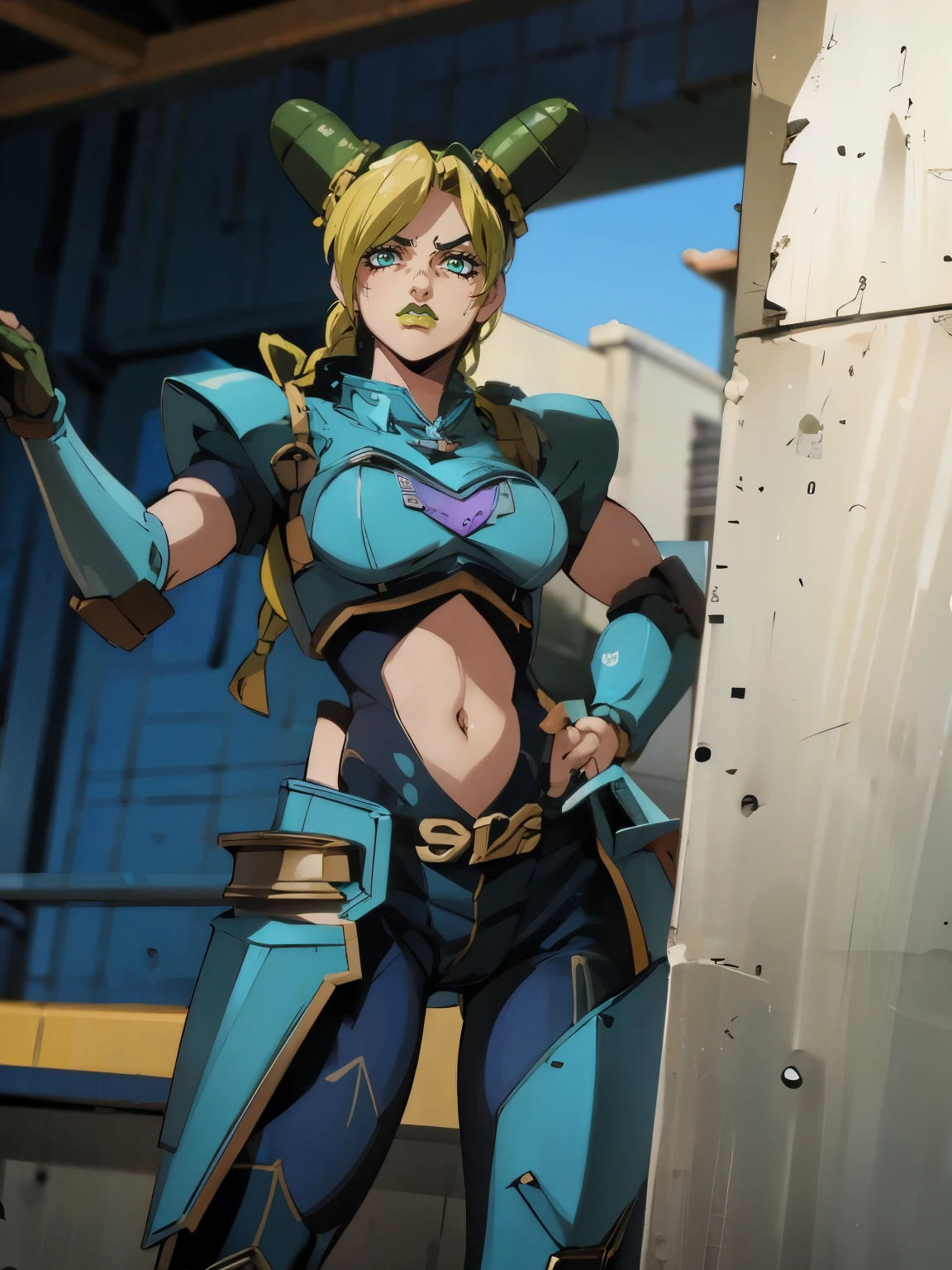 Jolyne, mecha, mecha armor