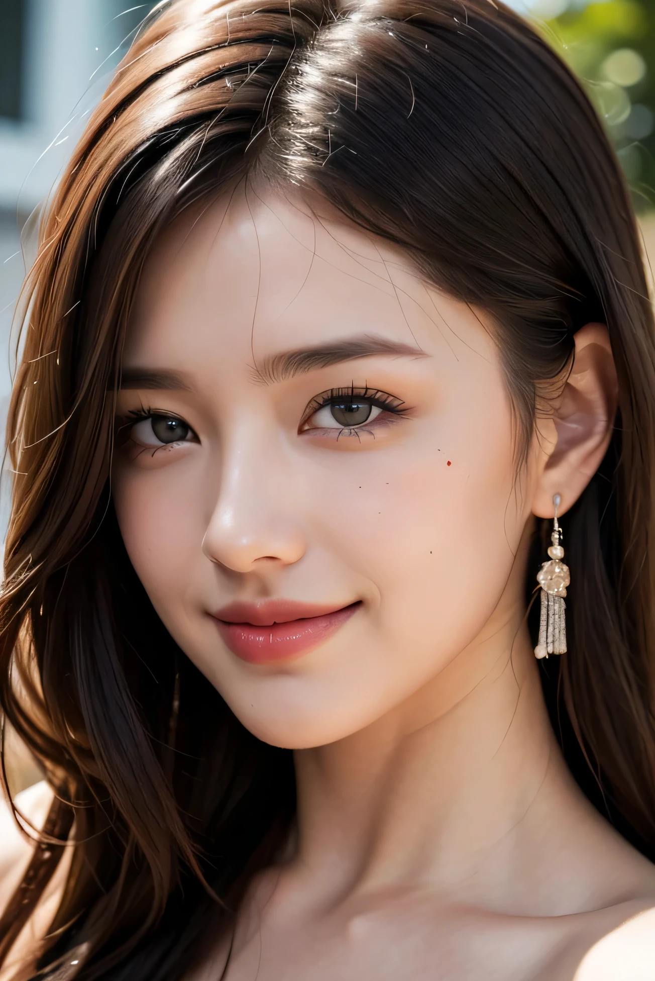 8K UHD,RAW photo,beautiful japanese girl, (real person: 1.3), (High resolution:1.4),
(be familiar with: 1.5),(realistic:1.7),
masterpiece,RAW photo,art portrait photography,real person,RAW photograph,超High resolution,photorealistic,highest quality,(high be familiar with skin,Skin details),visible pores,shiny skin,masterpiece,Unbelievably_disorganized,finely,Colorization, very delicate and beautiful,extremely be familiar with 8K
wallpaper,8k high resolution,film grain,Digital single-lens reflex camera,beautiful girl with beautiful details, (looking at the viewer),professional photography lighting,extremely be familiar with eyes and face, Beautiful eyes in every detail,analog style,pay close attention to detail,blush,Cute and playful,adorable,light bangs,mole, (Brilliant and colorful:1.1),Straight teeth,smile,bikini,cowboy shot