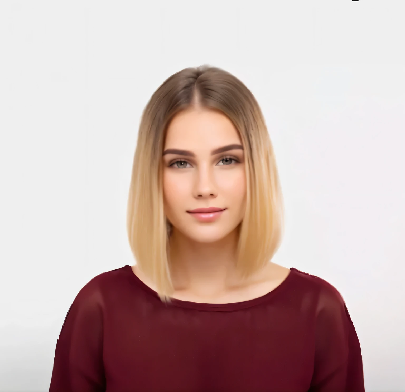 reparar a textura da pele, reparar fios de cabelo. make your face look more like a real human being