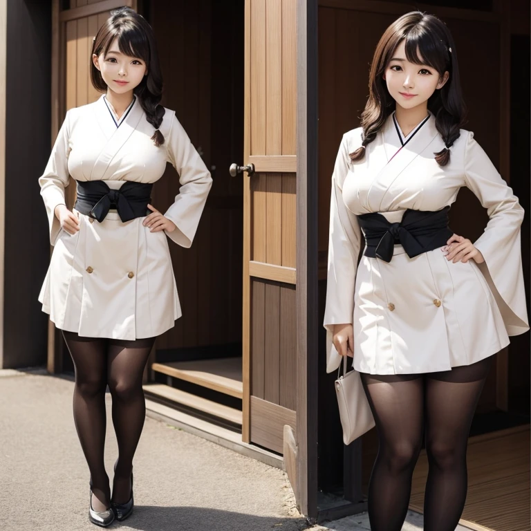 Japanese、woman、25 years old、hairstyle short、Bust size 88cm、Hip size 93cm、Waist circumference 60cm、Light stockings、