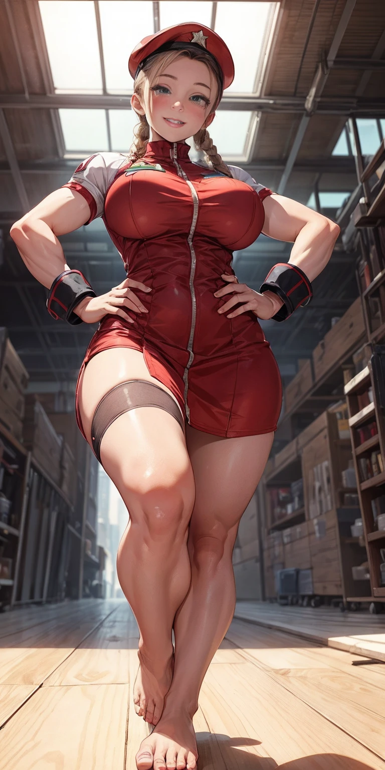 masterpiece, absurdres, 1 girl, anatomically correct, haruno sakura, mark on forehead, red headband, navel, groin, bracelet, look at the viewer, smile, (BishoujoMom: 1.5), very see-through red dress, legs spread wide, ((thick thighs, hourglass figure)), (topless), 1.5) ((thick red lips), masterpiece,  high contrast, detailed, skin texture, hyper detailed, MILF, small tits, big ass, sitting on the floor, legs spread out wide, showing camel toe, aroused, blush, embarrassed, gorgeous, curvy MILF, photoshoot, naughty poses, anatomically accurate, seducing viewer, naughty lingerie, stocking, prostitute, panty hose, dressed like prostitute,