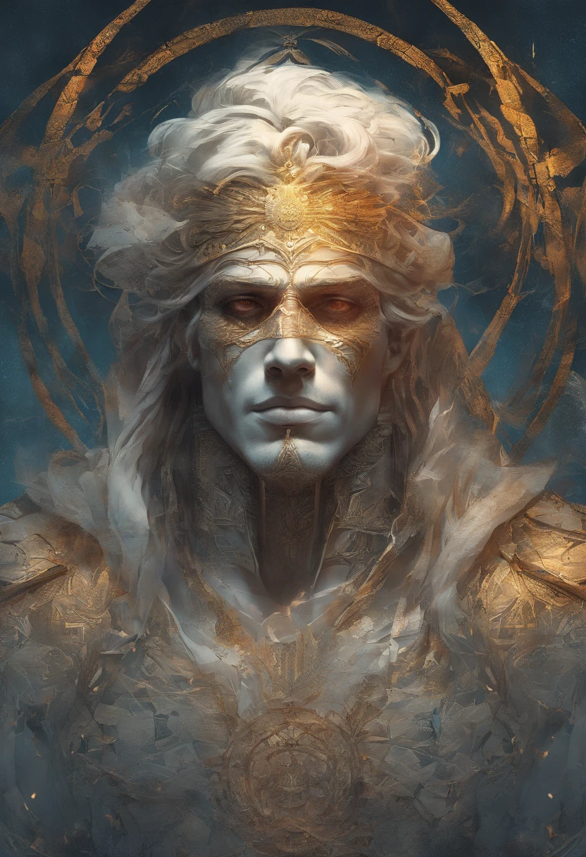 um retrato de(( um homem )) com barba, ((pernas musculosas)), ((peitoral forte e largo))in high definition, em 8K de ((um homem)) de 18 anos, (( Homem)), Deus do Mar, Deus do Oceano, Luthien, arte de deus, Deus da mitologia grega, Deus da Lua, Deus do amor e da paz, deus bonito, Mitologia do Deus da Terra, o deus Eros, Um retrato impressionante de um deus, Frank Kelly Freas, Estilo Karol Bak, ((beautiful face)), Ultra Definition, melhor qualidade, 32k ultra , Ultra HD