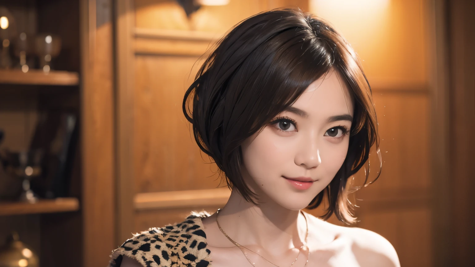 147
(20 year old woman,animal character print costumes), (Super realistic), (high resolution), ((beautiful hairstyle 46)), ((short hair:1.46)), (gentle smile), (brest:1.1), (lipstick)
