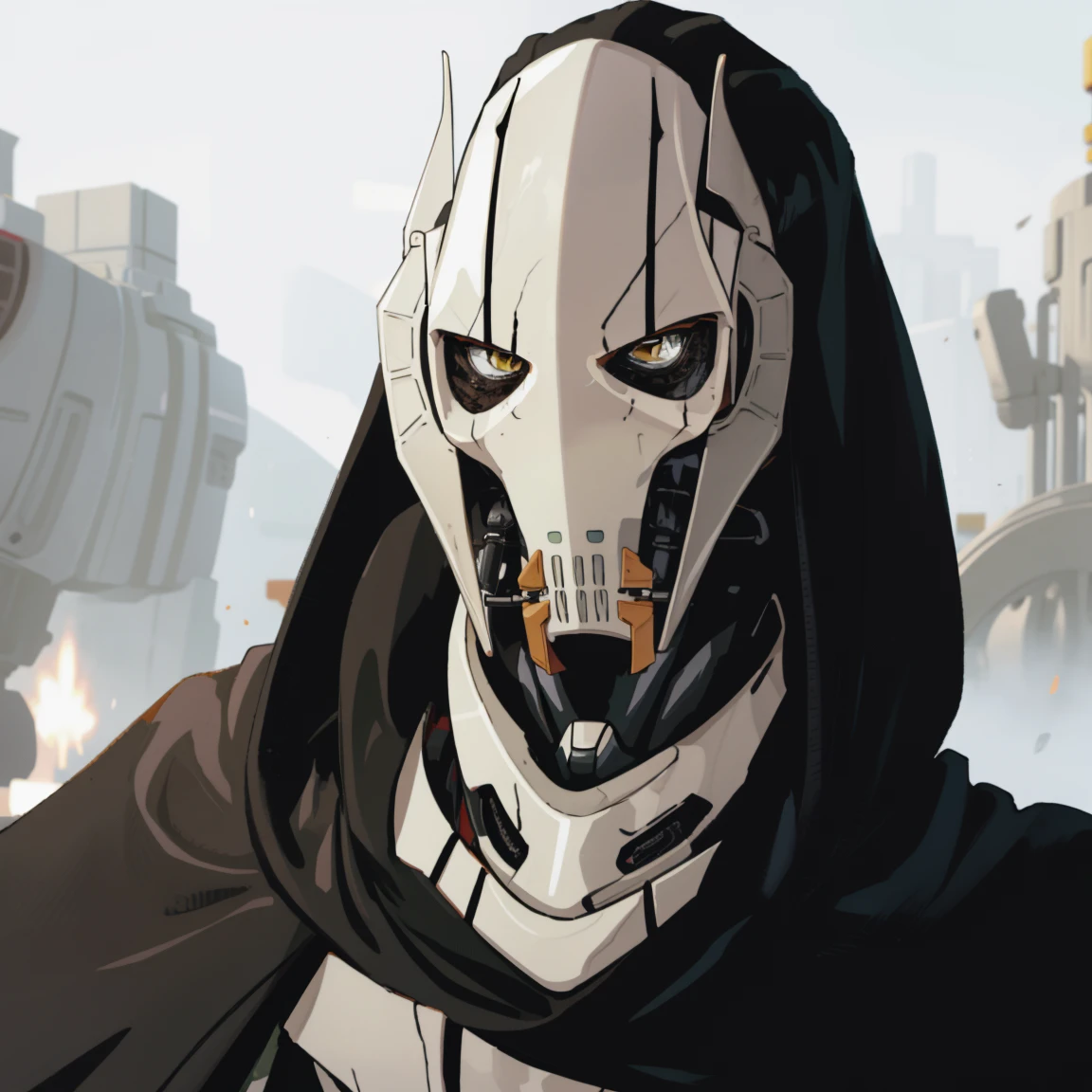 General Grievous, black cape