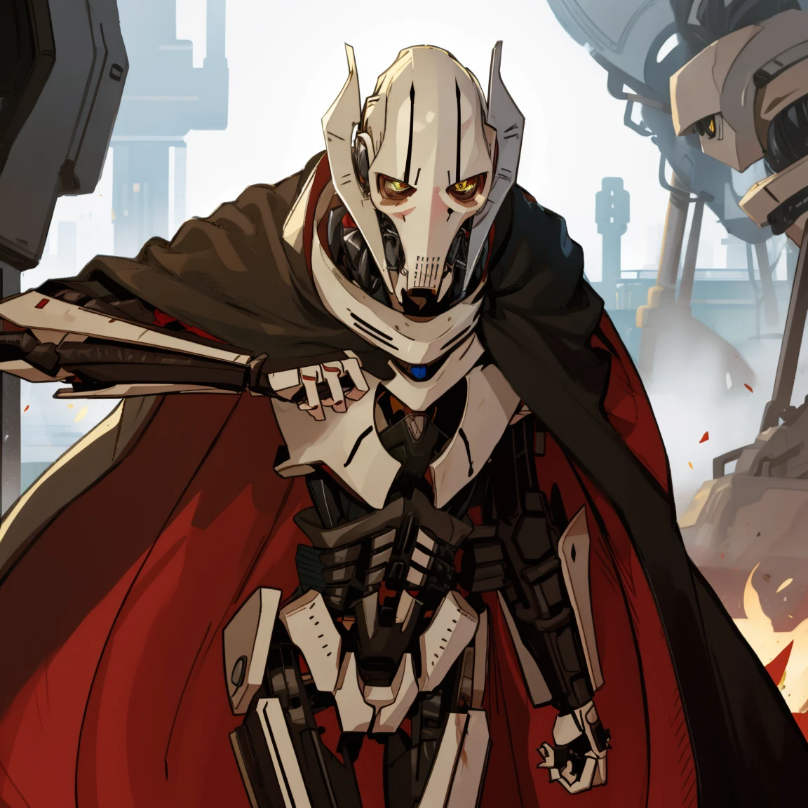 General Grievous, black cape