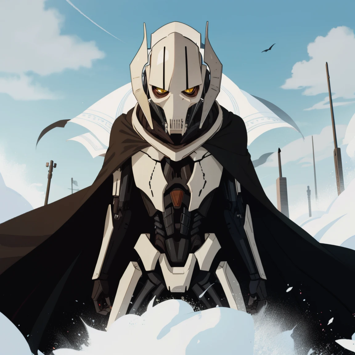 General Grievous, black cape