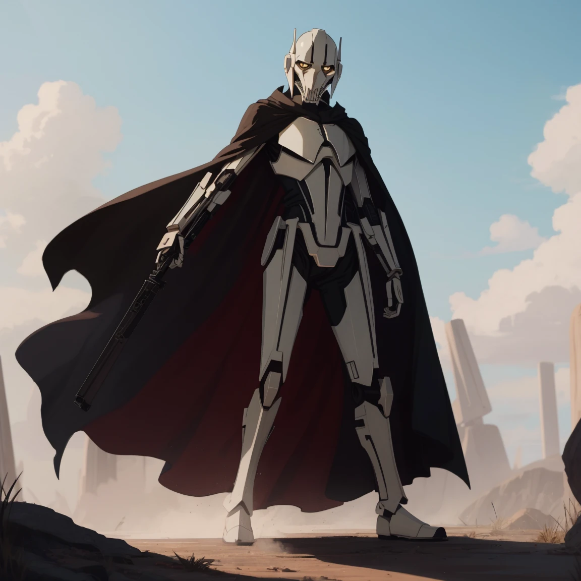 General Grievous, black cape