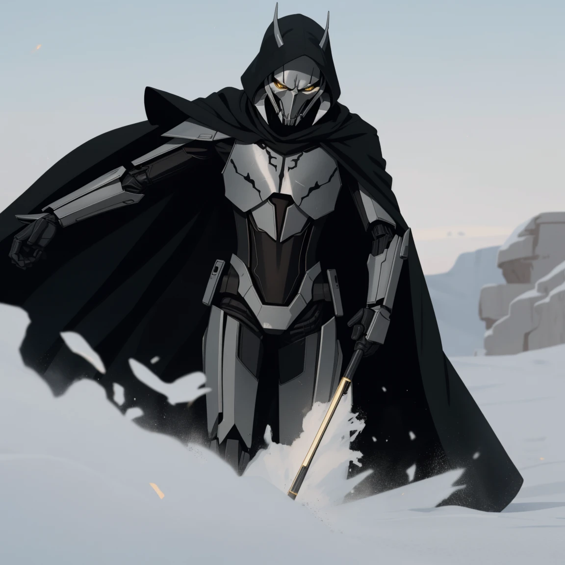 General Grievous, black cape