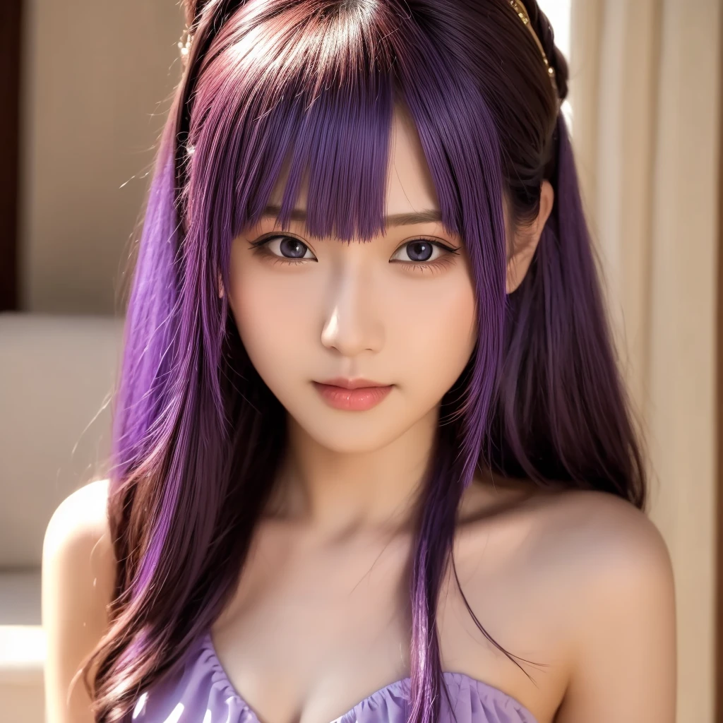 Two dimensions，Princess，Purple，Soft Girl，Gorgeous HD