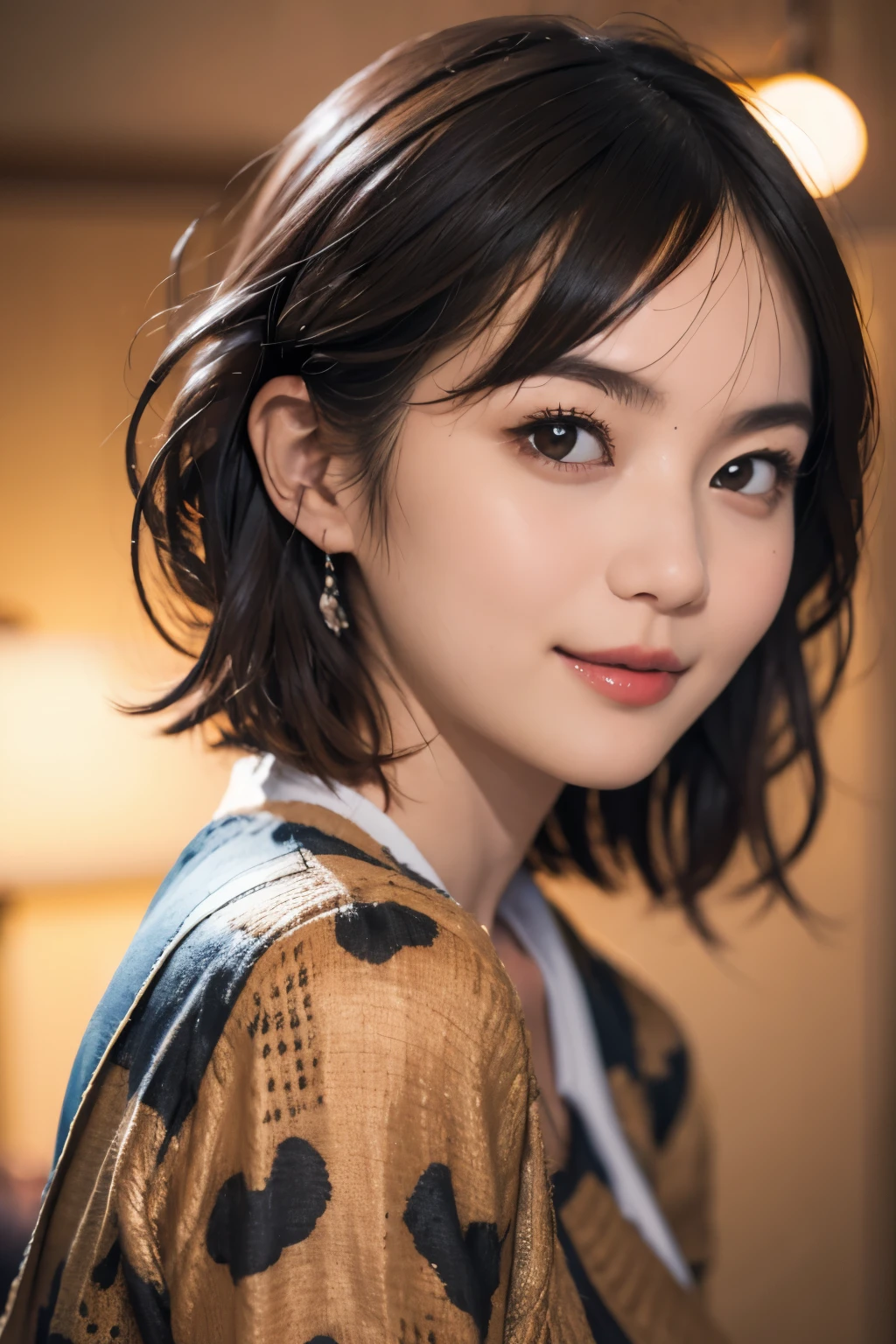 147
(20 year old woman,animal character print costume), (surreal), (High resolution), ((beautiful hairstyle 46)), ((short hair:1.46)), (gentle smile), (breasted:1.1), (lipstick)
