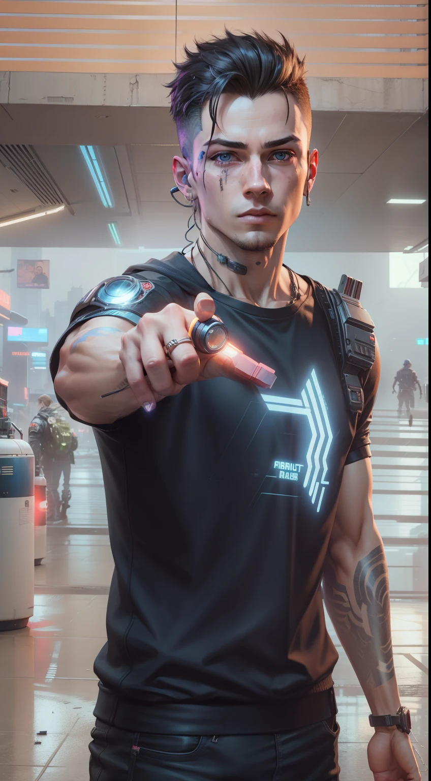 cyberpunk,smartboy,lighting realistic background,8k,u4
