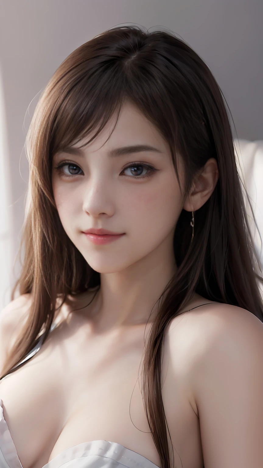 美少女  陰毛 陰毛,ヌード, 裸の, 全身, 胸の中央,美しくて繊細な目, (ロングヘア:1.2), (8k, 最高品質, 傑作:1.2 - SeaArt AI