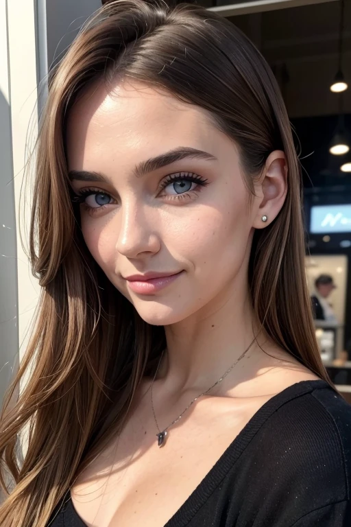 Belle fille, Marron_eyeeautiful mince adolescente de 18 ans, cheveux color [Brown highlights cheveux], [Pixie undercut] cheveux)), boucles d’oreilles, lèvres, Réaliste, taille étroite, charmant, pink lèvrestick, maquillage coloré, Cils longs, boucles d’oreilles, porter de l’eye-liner, peau claire, (mignon), (face détaillée), Yeux détaillés, Iris détaillé, nuisette, corp magnifique, corps athlétique, abdominaux prononcés sur l&#39, Micro robe moulante couleur blanche et or