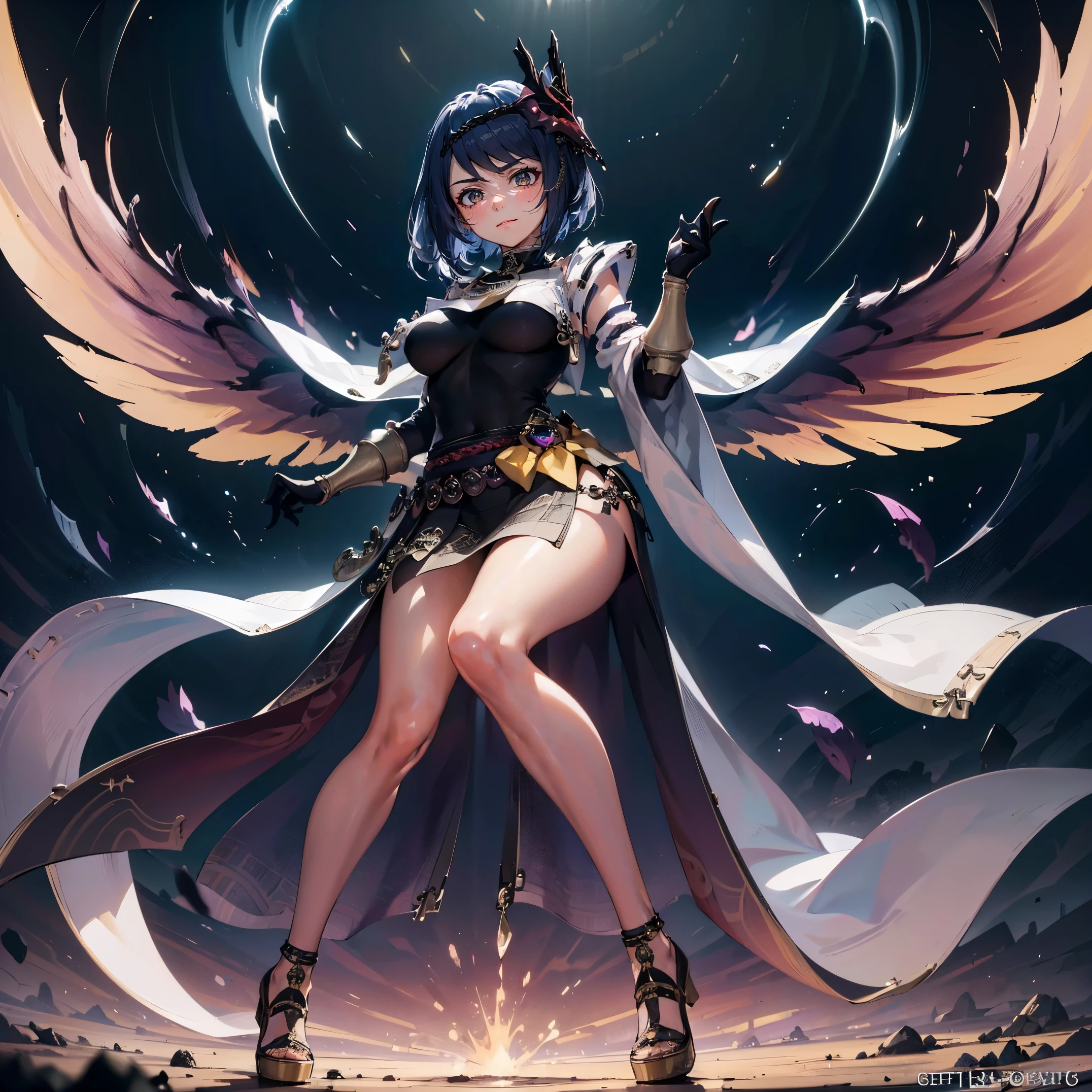 blink, chibi, Complete broker, Mega Mini, The body is steel......., Metal., The legs are steel......., Metal., My favorite cat ears, The wings are steel......., Metal., The gun is metal steel........