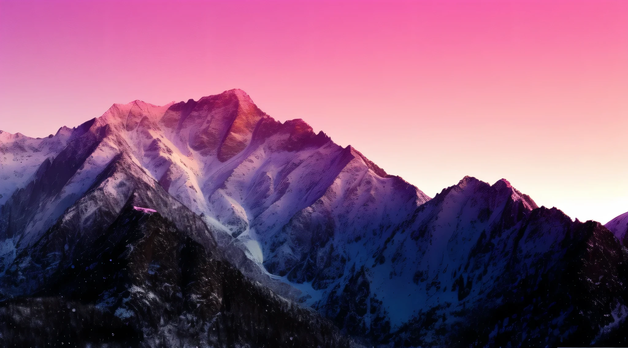 mountains with snow on them and a pink sky in the background, mountainscape, beatiful mountain background, beautiful mountains, wallpaper 4 k, wallpaper 4k, moutains, 4k wallpaper, 4 k wallpaper, hq 4k wallpaper, mountainous background, mountainous, mountains and colorful sunset!!, high quality wallpaper, mountain sunrise, wallpaper for monitor, beautiful wallpaper