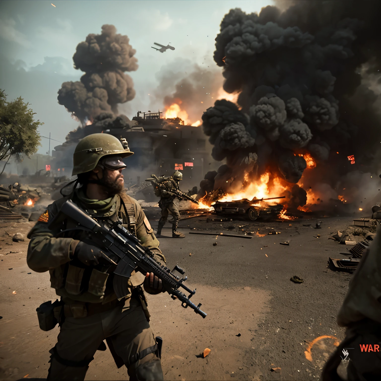 Make a war environment