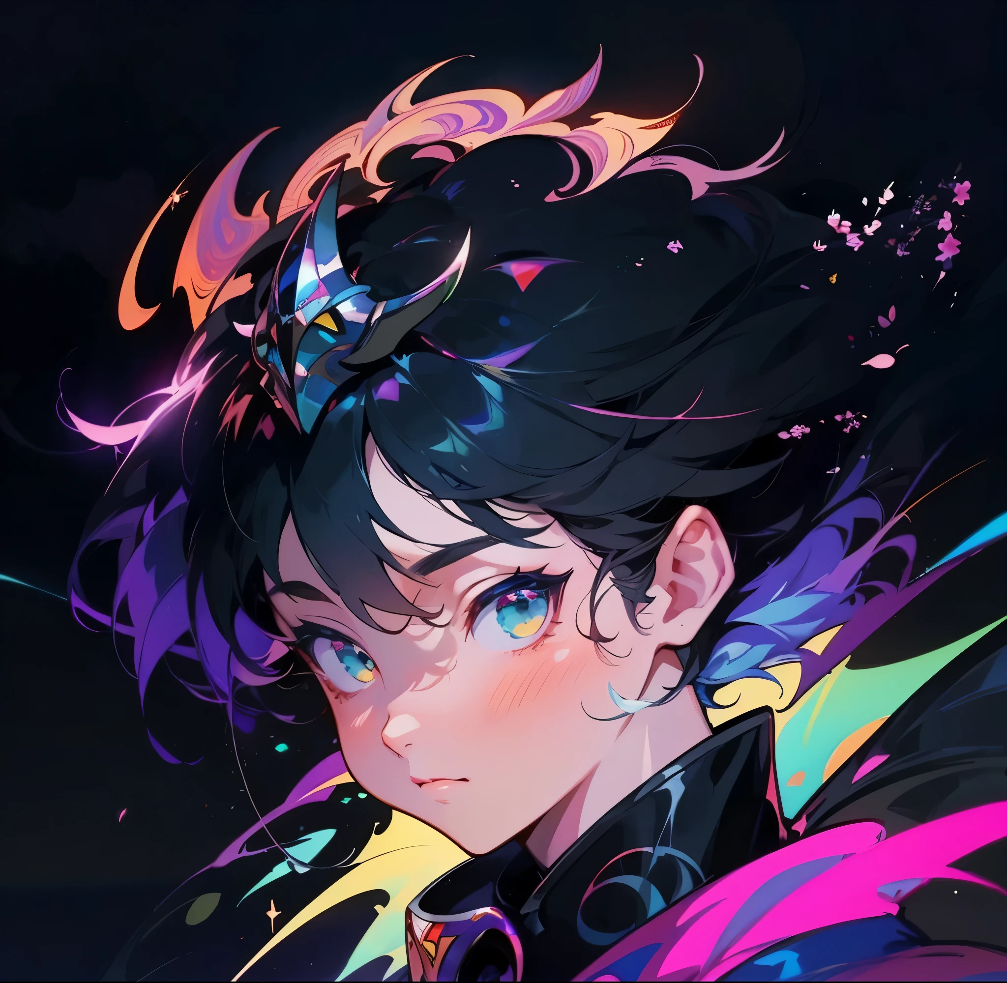 (best quality,masterpiece)Alphonse mucha and rossdraws, jen bartel, Anime fantasy illustration, style of duelyst, Charismatic guy, boys,man,rossdraws cartoon vibrant, Anime Fantasy Artwork, in the style dan mumford artwork(精雕细琢的发Light, 镜头Light晕),Details superdetailing, 超Details superdetailing, (Exquisite details), (complex), detail synthesis, (Light, best quality背Light), clear lines, (生物发Light的眼睛头发(发Light的眼睛(dynamic:1.2), (make up)), contrast,(best lighting,Extremely refined and),beauty (Light)), colorful