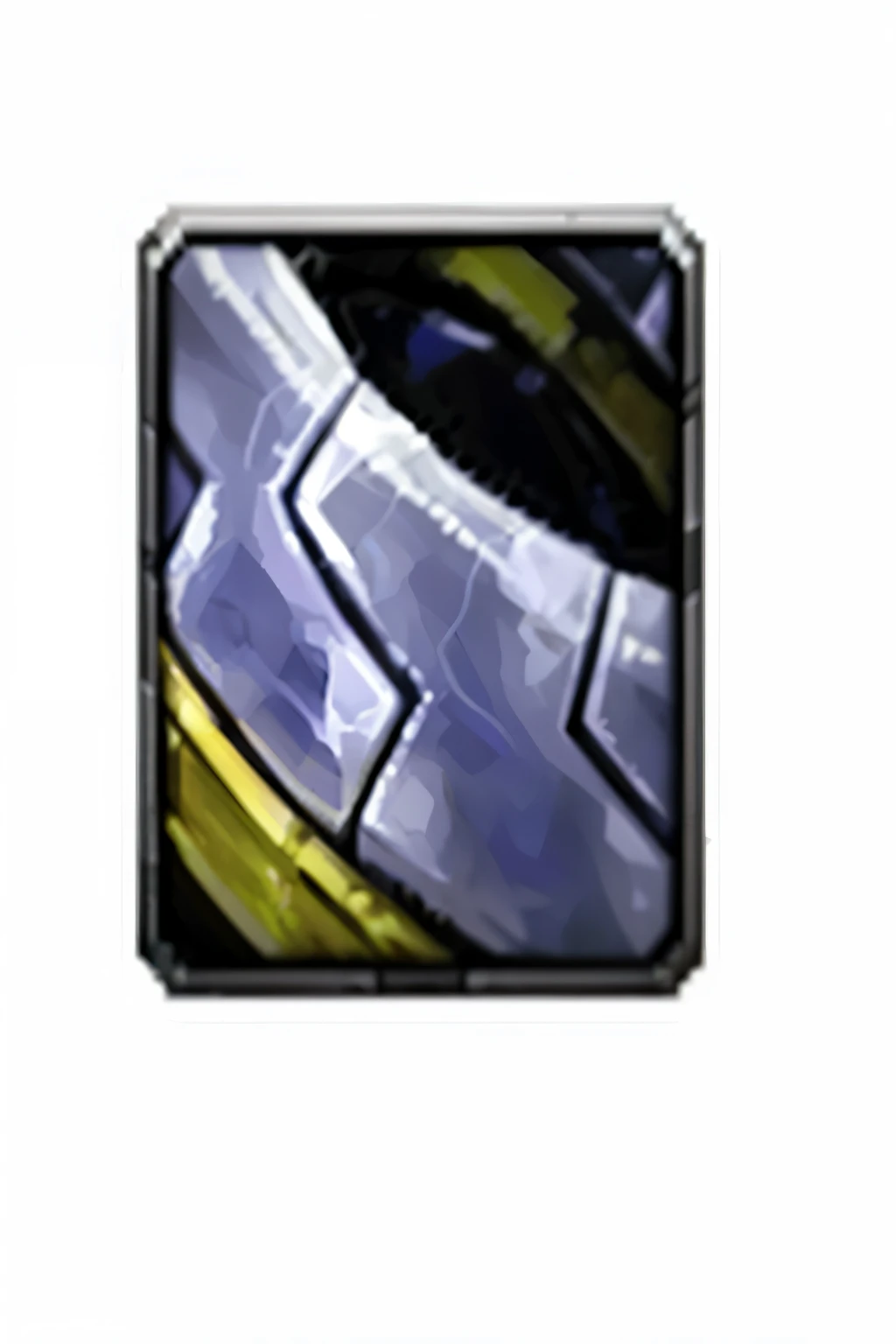 Close up of picture of helmet with stripes, World of Warcraft spell icons, ability image, heavy jpeg artifact blurry, [epic, heavy jpeg artifact, character icon, Lightning mage spell icon, Iron helmet, Protoss, jpeg artifact, [ detritos, herrarthstone, Iron helmet maximalist, League of Legends inventory items