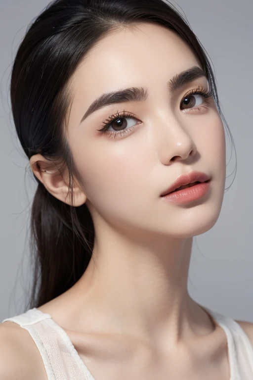 human eyebrows up Like in the photo Thin male