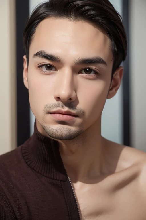 men's thin eyebrows up