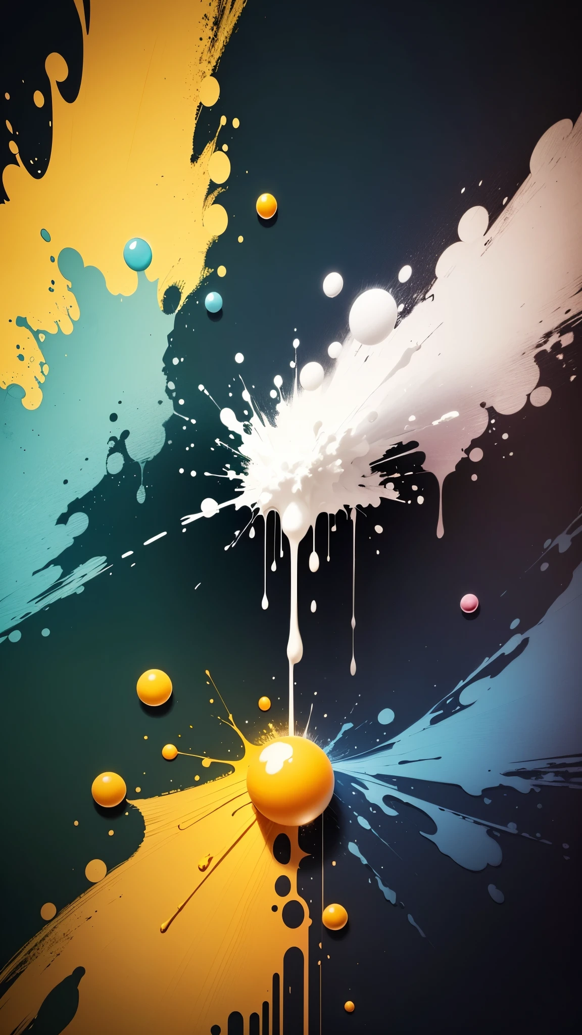 simple_wallpaper, splash, paint, rainbow-colored, [steel_bucket:0.8],