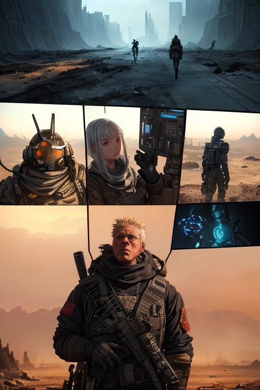 In the year 2050, Earth is a post-apocalyptic wasteland, reminiscent of the Mad Max series. The only remaining intelligent robot, named OP12, was created as a figure of the last human's death. OP12 spends its time searching for other sentient life, hoping to find companionship. Surprisingly, it discovers a hidden underground society of sentient animals, who have their own customs and social structures. To communicate with the animals, OP12 uses its advanced technology from its inspiration in "Ex Machina". Tension arises as OP12 tries to navigate the wasteland while searching for connection in a world where it is the only being of its kind.
Genres: Science-Fiction, Post-Apocalyptic