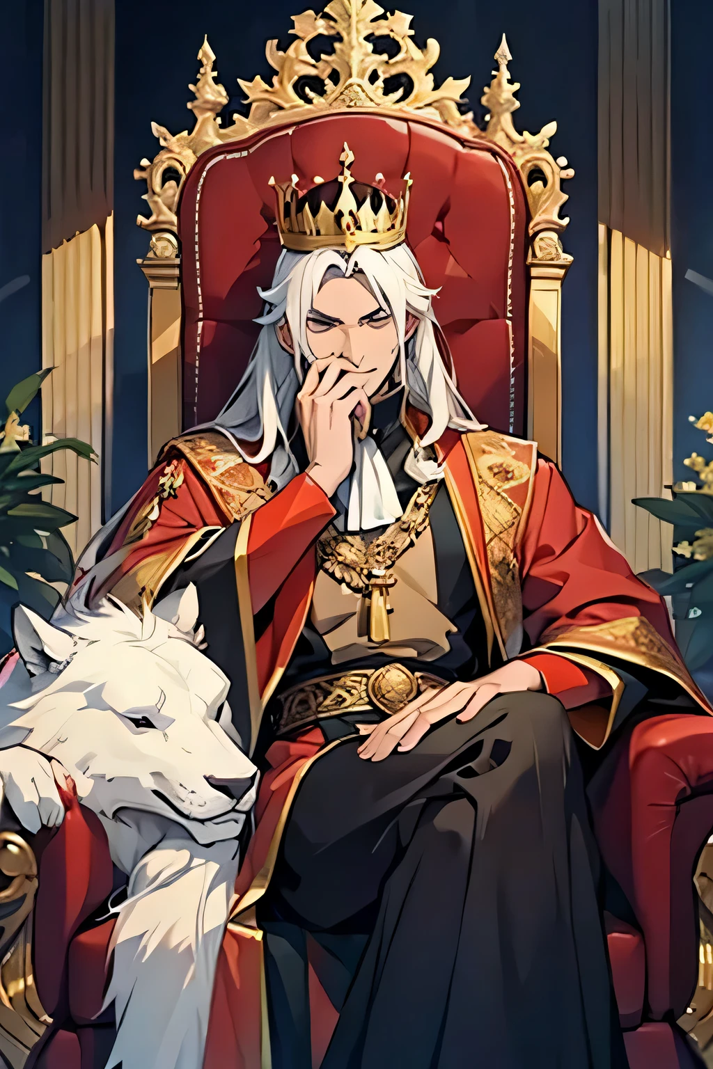A very,very arrogant king