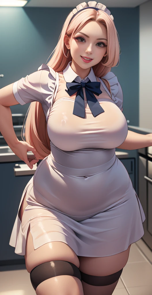 (8K、Raw photo、highest quality、masterpiece:1.2)、(realistic、Photoreal:1.37)、super detailed、Super high resolution、1 girl、see the beholder、smile、(brilliant style) :1.3)、 beautiful 、skin texture、professional lighting、whole body、(flexible body)、Sperm extraction、semen、(wet、Transparent)、bow leged、melon、(((big breasts、Attractive body、Blatant)))、Maid clothes
