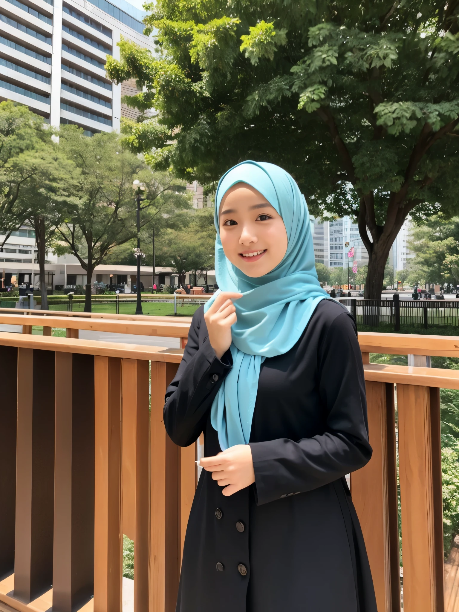 asian girl , hijab, no panties, bottomless, smile, chelsea's jersey