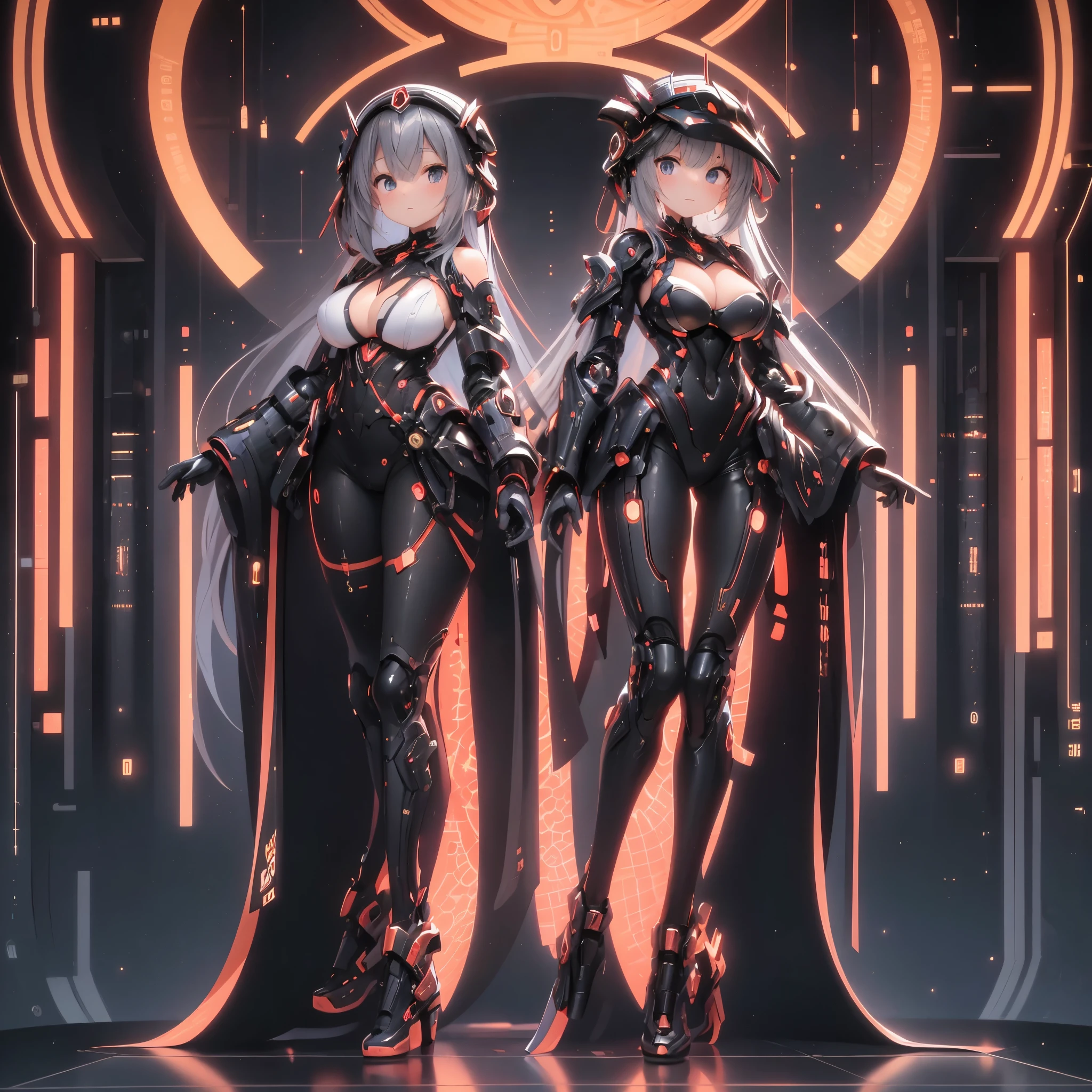 8K 4K Beautiful images masterpiece Super high quality wallpaper beautiful girl super beautiful Ultra high resolution end of the century near future Skyscrapers cyber- knife mechanical