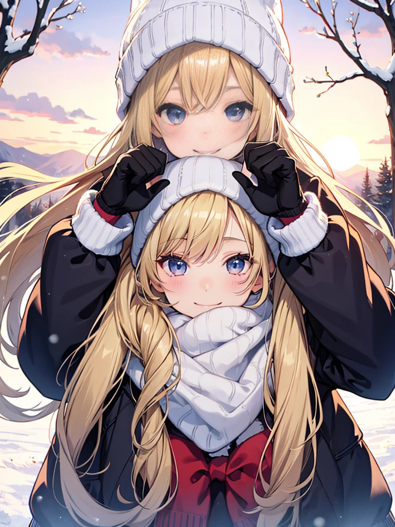 (superflat, flat shading, flat colors:1.1), (winter:1.2), (snow:1.2), (city street), 2girls, petite, loli, blonde hair, white t-shirt, (white panties:1.2), smile, blush, kissing cheek, selfie, view from below, (low angle), winter, snow, bright sunlight, vibrant colors, best shadows, watercolor,