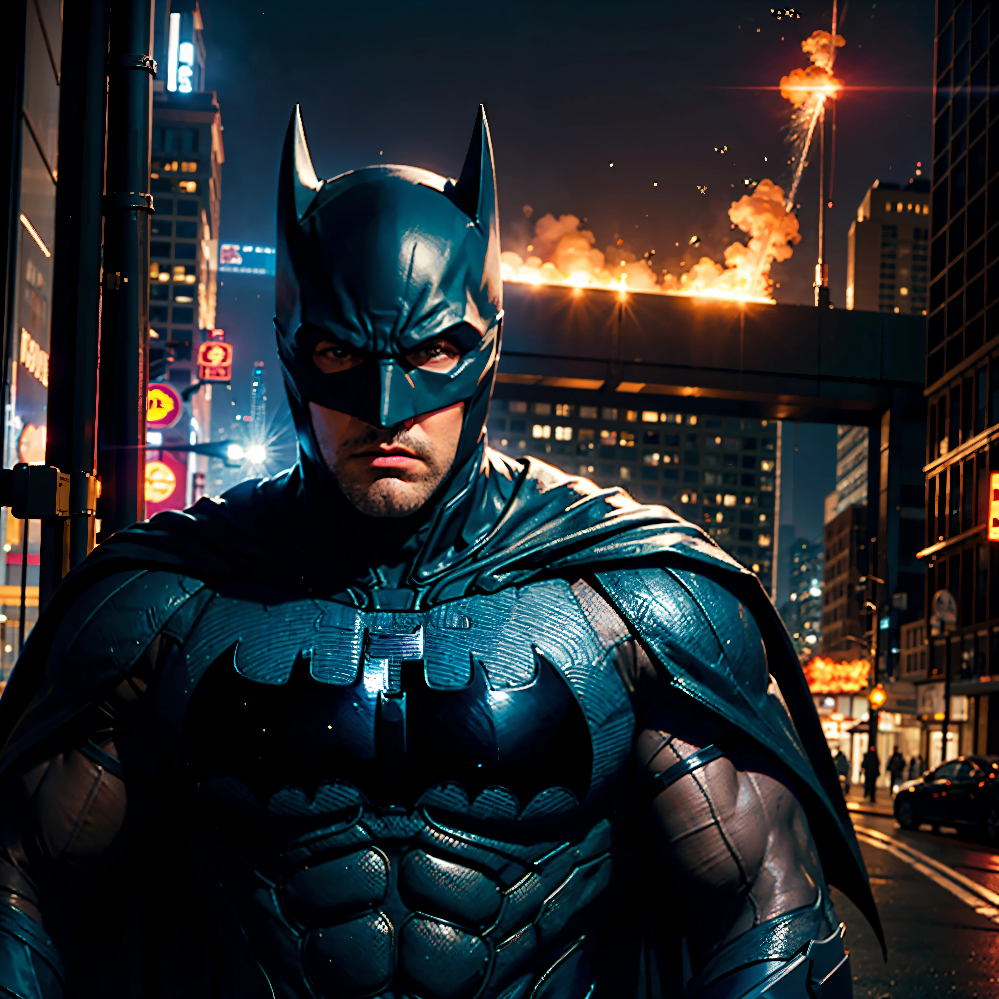 Batfleck Ben-Affleck batman in the rain on a city street at night, from movie batman, film still of batman, in batman movie still cinematic, ryan renolds as batman, still image from batman movie, the batman, batman, in batman, dwayne johnson as batman, david spade as batman, ryan reynolds as batman, anigirl batman, cyberpunk batman, dark knight, portrait of batman deep path equirectangular science-fiction Unrealengine5 ultra Masterpiece hyper pro_photo-realistic saturate meticulously intricate ultra optimal ultra_high-def ultra_high-quality accurate ultra_high-details ultra_high-res color-coded shading perfection reflex extreme improved Octane_rendered opengl-shaders glsl-shader UHD XT3 DSLR HDR "Fire Storm" symmetrical ruby invoke onyx Tourmaline opal reflection amber lava navy plasma earth incandescent hearth flash-fire-shoot floraison multi various etc. --s 1000 --c 20 --q 20 --chaos 100