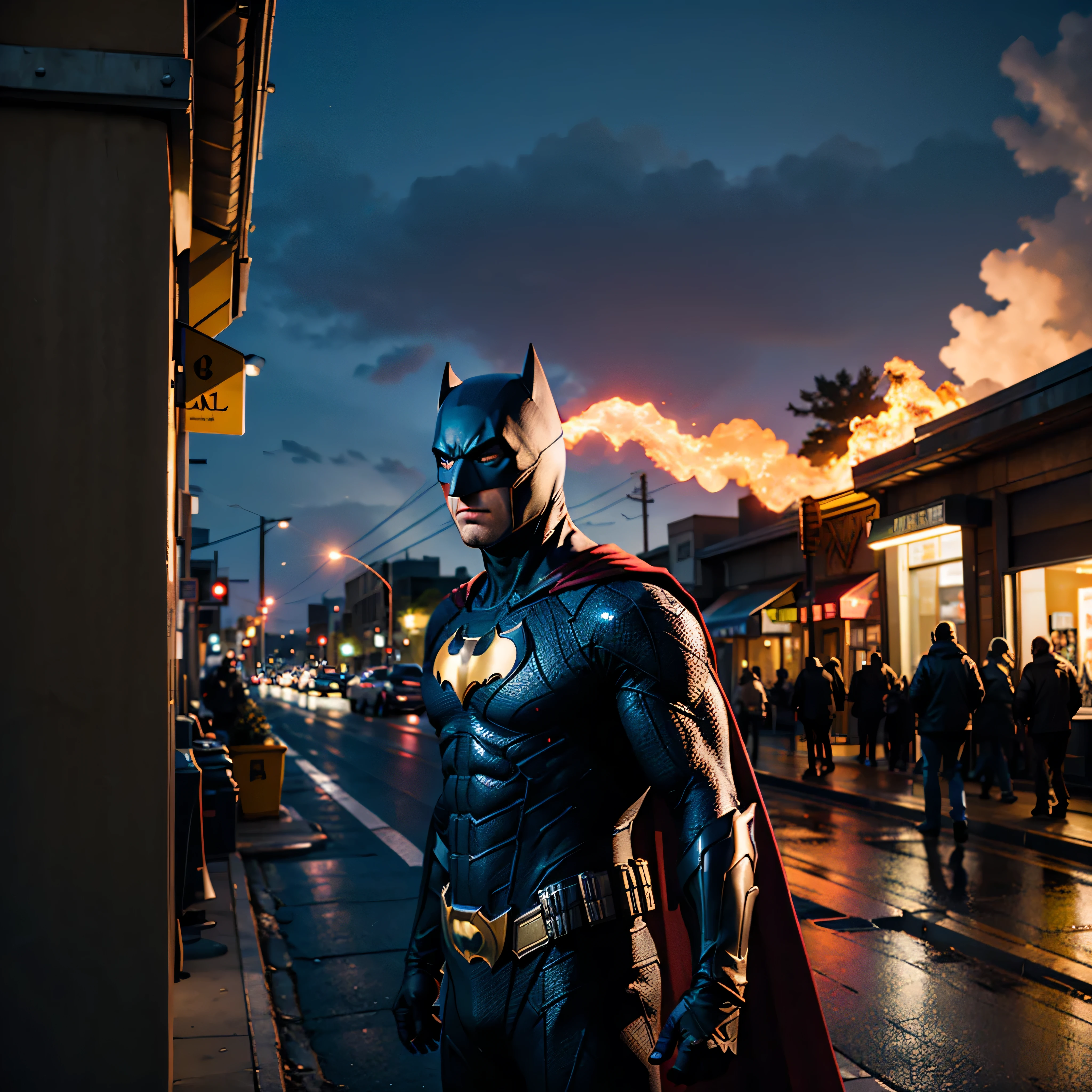 Batfleck Ben-Affleck batman in the rain on a city street at night, from movie batman, film still of batman, in batman movie still cinematic, ryan renolds as batman, still image from batman movie, the batman, batman, in batman, dwayne johnson as batman, david spade as batman, ryan reynolds as batman, anigirl batman, cyberpunk batman, dark knight, portrait of batman deep path equirectangular science-fiction Unrealengine5 ultra Masterpiece hyper pro_photo-realistic saturate meticulously intricate ultra optimal ultra_high-def ultra_high-quality accurate ultra_high-details ultra_high-res color-coded shading perfection reflex extreme improved Octane_rendered opengl-shaders glsl-shader UHD XT3 DSLR HDR "Fire Storm" symmetrical ruby invoke onyx Tourmaline opal reflection amber lava navy plasma earth incandescent hearth flash-fire-shoot floraison multi various etc. --s 1000 --c 20 --q 20 --chaos 100