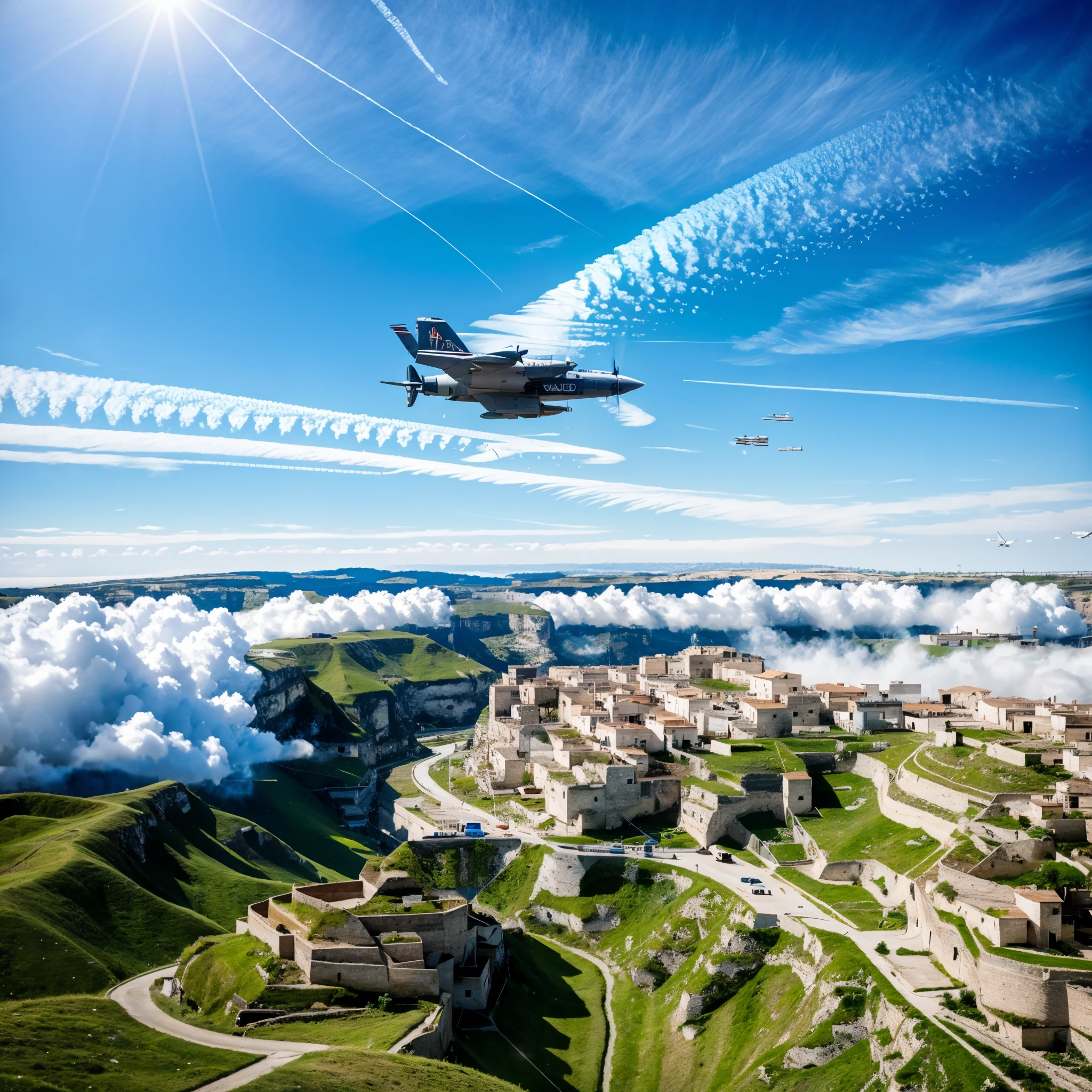 clouds, chemtrails, soil and land