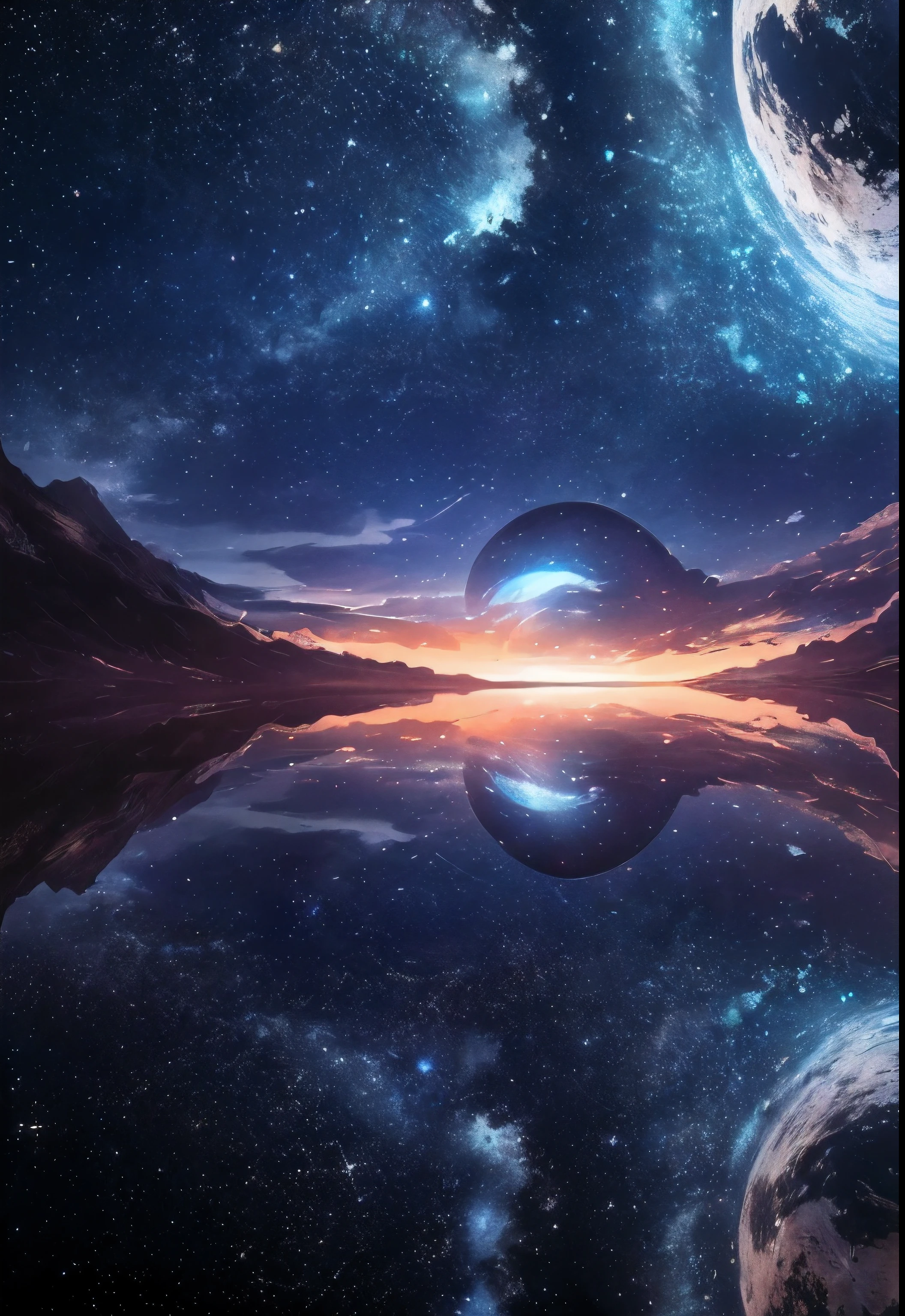 Immerse yourself in a mind-blowing journey through the cosmos as you witness the creation of an unparalleled space-themed masterpiece. With the power of cutting-edge technology, transport your senses to an ultra-realistic 8K environment that perfectly encapsulates the vastness and awe-inspiring wonders of the universe. Set against a backdrop of the deepest, most mesmerizing starry sky, a celestial galaxy stretches endlessly, its ethereal beauty captivating all who lay their eyes upon it.
Behold the centerpiece of this extraordinary image - a majestic spacecraft that exudes a futuristic aura, boasting intricate and detailed lines that represent the pinnacle of advanced design. Bathed in the glow of luminous lights, which reflect the boundless energy harnessed by its state