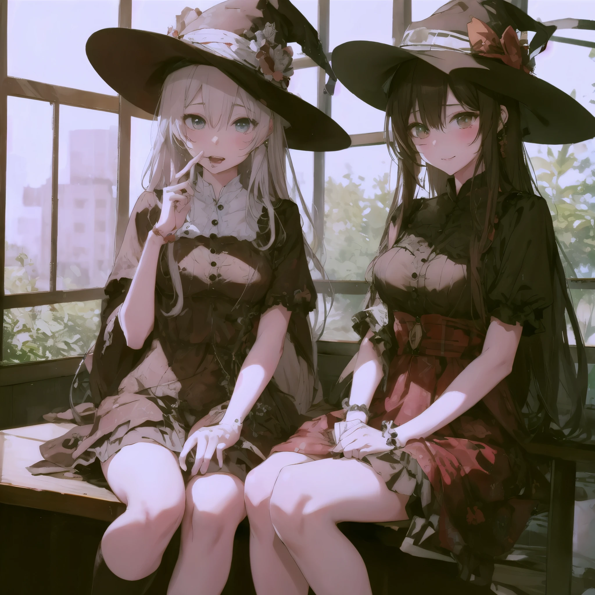 Laura, Sofia, best friends, adventure, haunted mansion, rumors, spring colors, mysteries --auto --s2