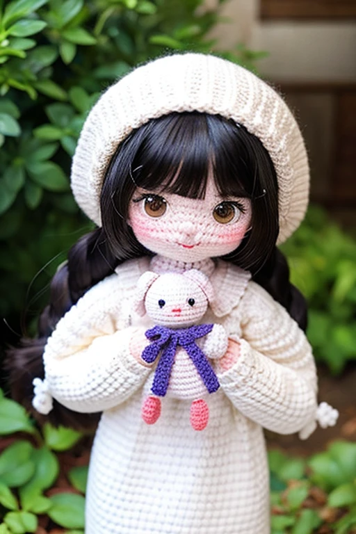 Amigurumi doll girl Healed cute