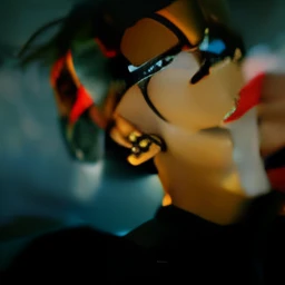 Boy with black sun glasses
