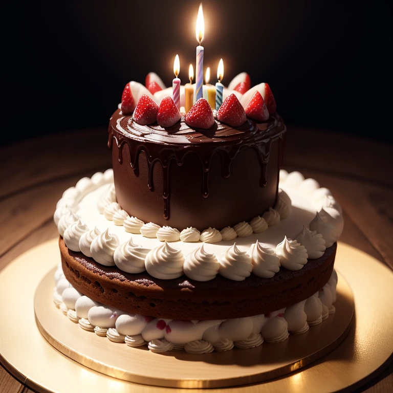 A magnificent birthday cake