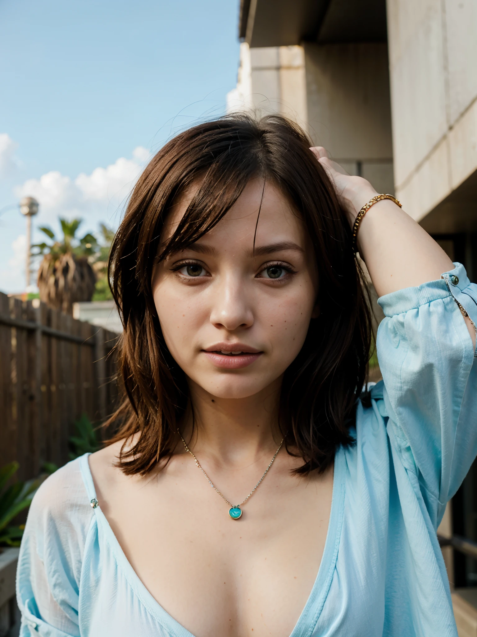 face like Emily Browning, necklace, bracelet, los angeles