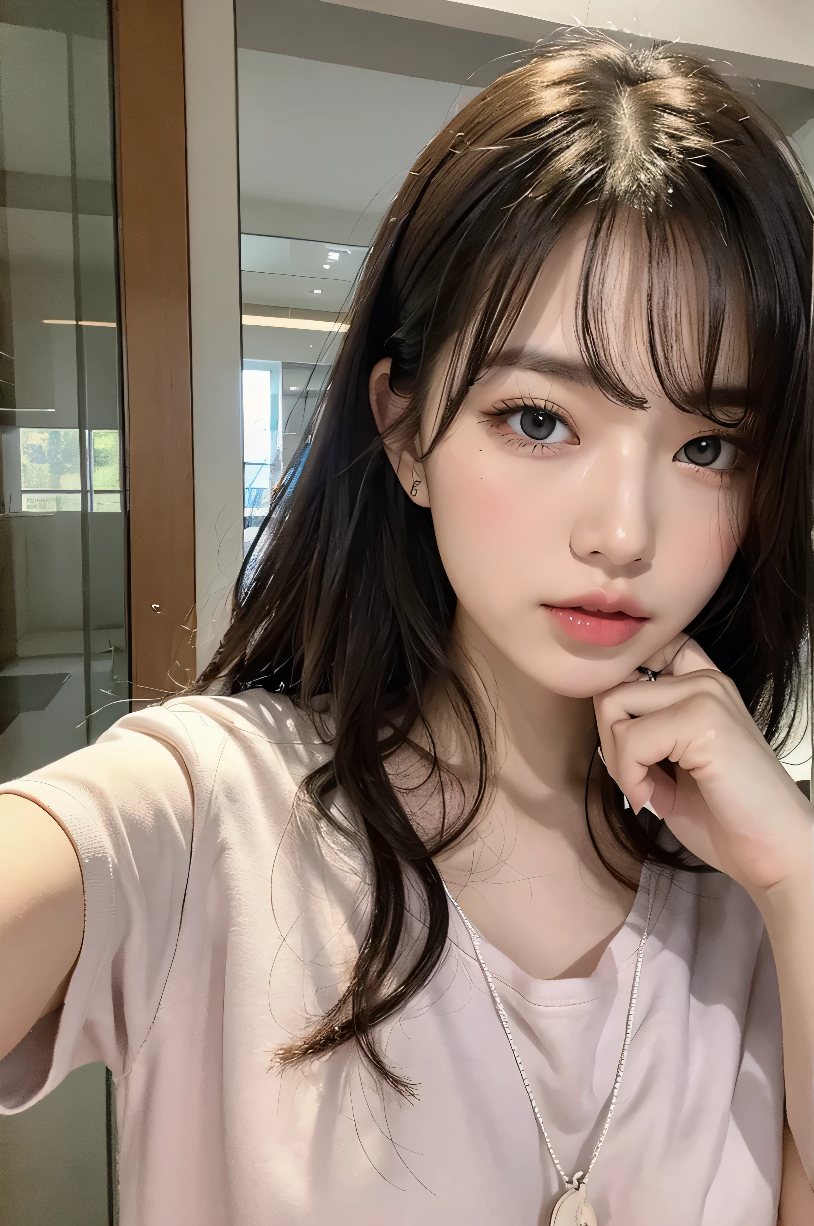 woman、white drool coming out of the mouth、Long hair, outdoor, fair skin, messy hair, super cute、soft face、black hair、8K resolution、surreal、super fine、 Night of soft body and firm butt、（（highest resolution、8K、masterpiece：1.3））、super fineな顔、super fineな唇、fine eyes、double eyelid、underwear:1.1、front:1.0、whole body:1.2