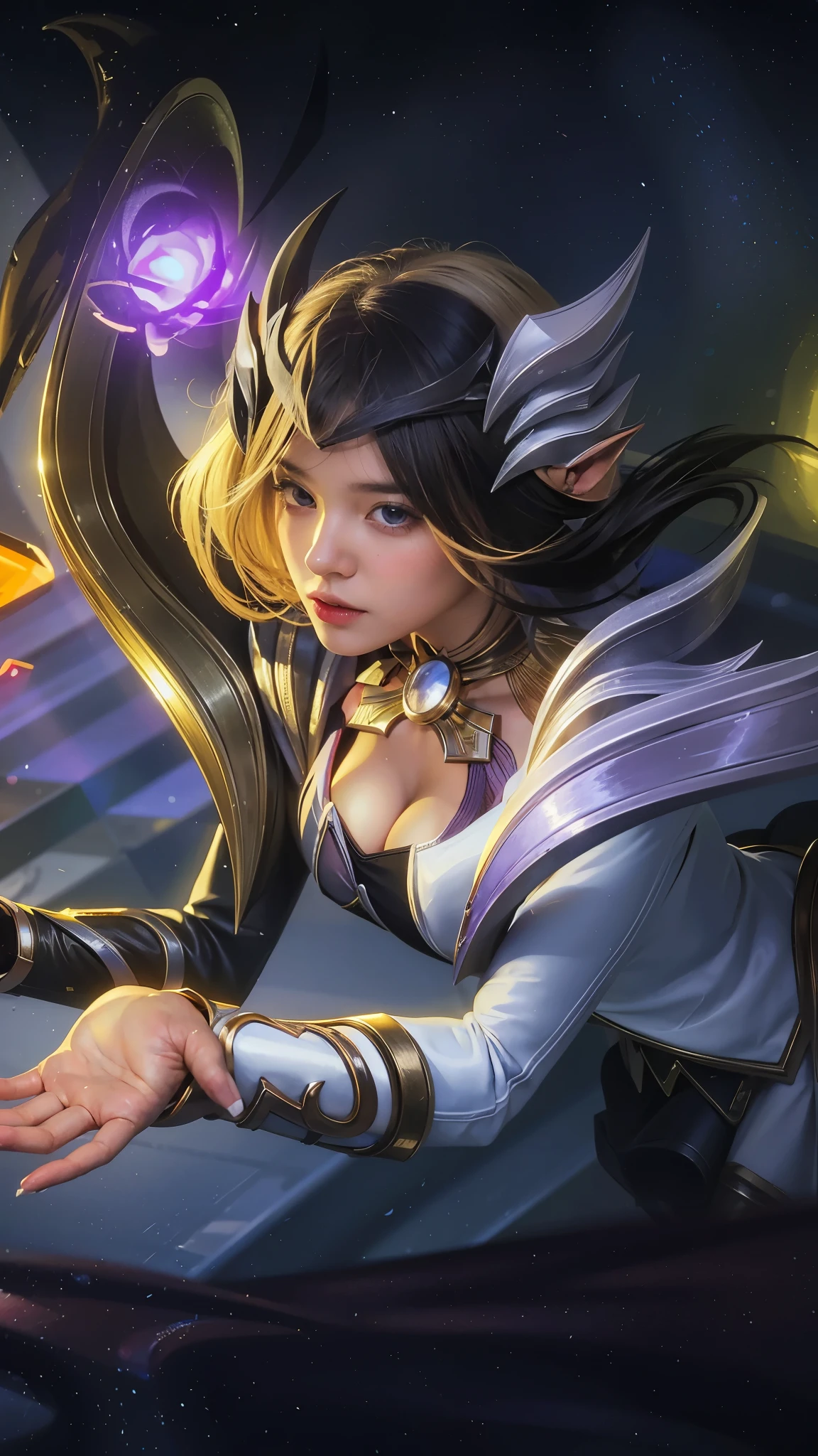 (photorealistic:1.4), best quality, masterpiece, ultra high res, 1girl, (detailed face:1.2), (detailed eyes:1.2), (detailed hair:1.2), (detailed clothes:1.2), 4k, (detailed color:1.2),5),