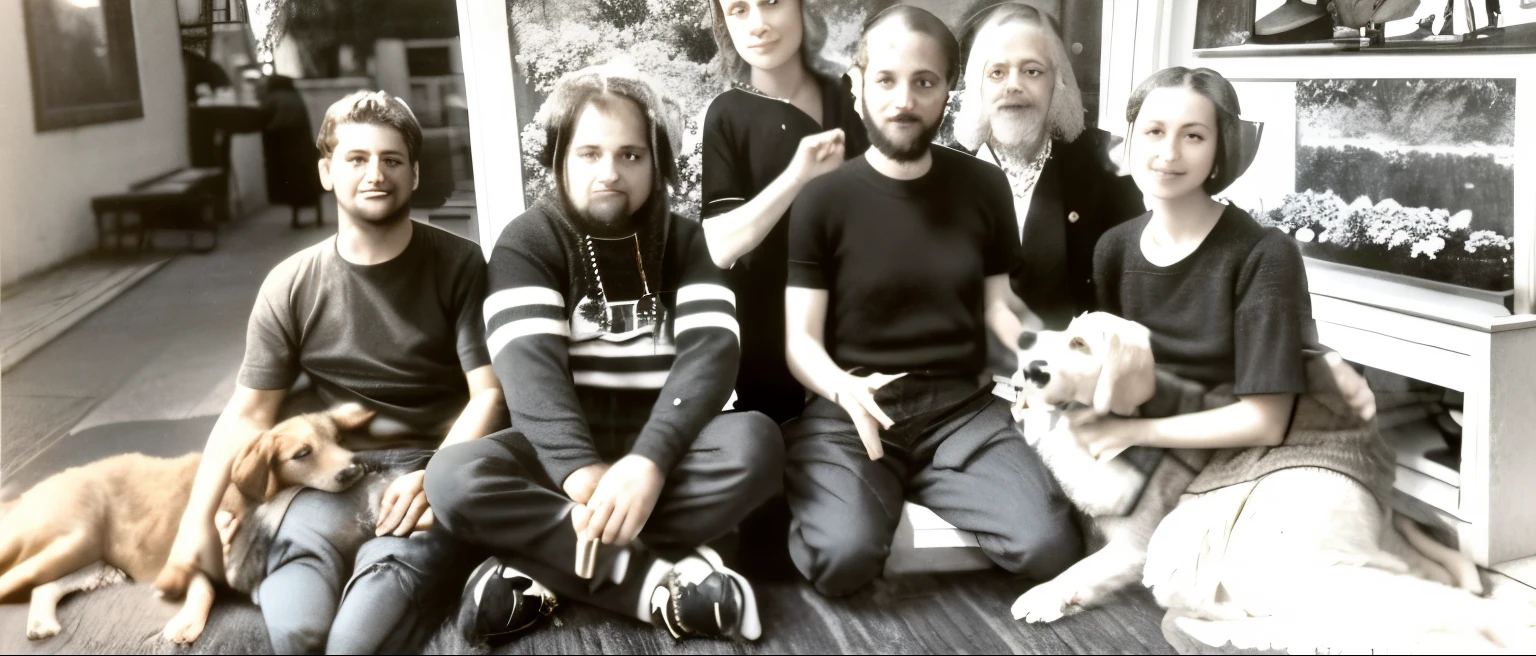 there are eine Gruppe von Menschen sitting on the floor with a dog, aufgenommen im Jahr 2 0 2 0, aufgenommen im Jahr 2022, photo aufgenommen im Jahr 2 0 2 0, letztes Foto, photograph aufgenommen im Jahr 2 0 2 0, eine Gruppe von Menschen, mit Hunden, family portrait, Familienfoto, sehr genaues Foto, Foto aus dem Jahr 2018