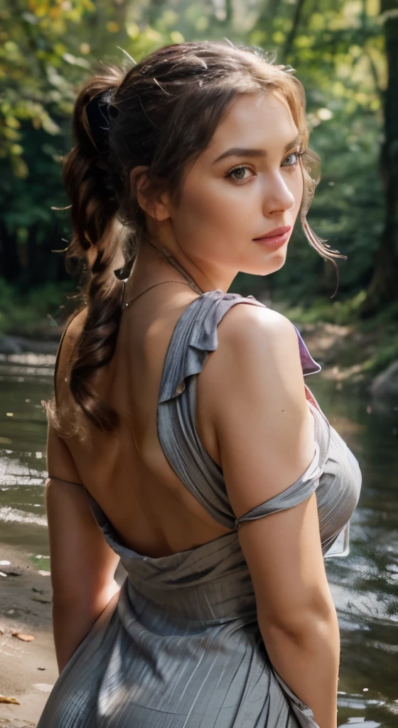 score_9, score_8_up, score_7_up, (realistic:1.20),
realistic, 1girl, outdoors, detailed body,, , [Side braid, Chestnut hair],, , [silk],, , [aquamarine],, , [Profile pose],