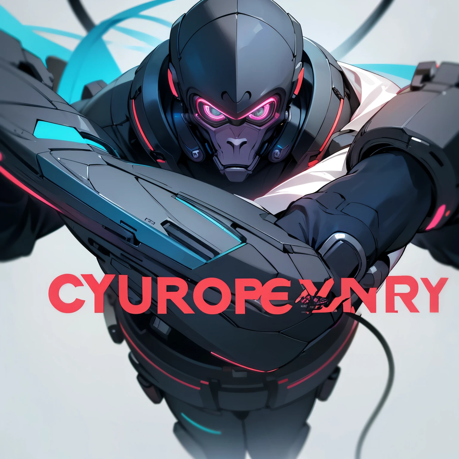 Cyber monkey with the phrase “10 Smart”