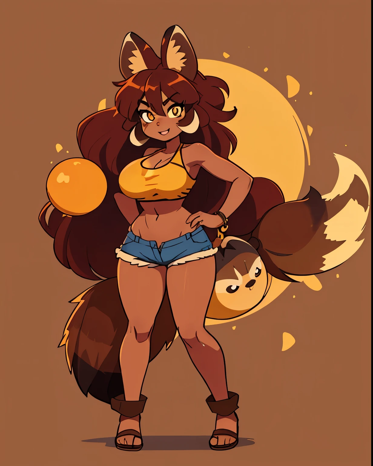 masterpiece, best quality, expressive eyes, perfect face, a girl get transformed into a female furry lion, furry, confused, blushed, black hair, long hair, red baseball cap with a "M", naked, brown eyes , pussy, big boobs, Open mouth , múltiple views, gender bender, ednol_life style, reference sheet, female masturbation
