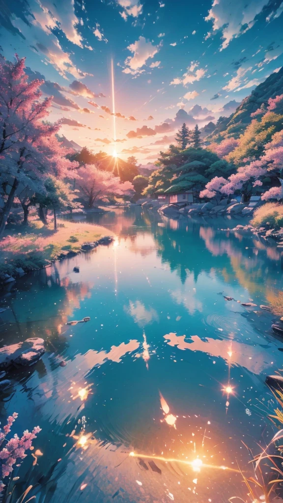 In a Japanese anime style,japan manga style,Japanese art style,A masterpice,high qulity,4K,
one-girl,(without showing face,In a Japanese anime style,Back Shadow,Facing the sea,Wearing a white conservative dress,Faraway view),the sea,setting sun,Fantastic sandy beach,dreamy sky,Landscape art details,Anime landscapes,beautiful anime scenes,A beautiful illustration of artwork,Landscape art