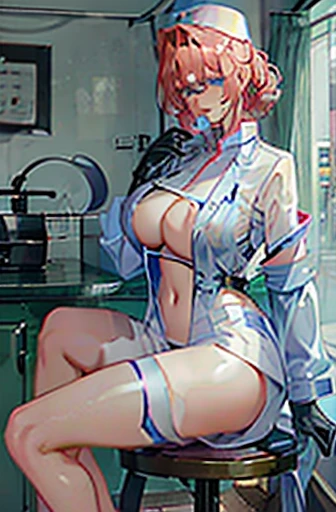 nurse uniform,hospital, latex nurse suit,nurses,busty,elbow gloves,labcoat,redhair woman,blue eyes , gigantic boobs ,medical instruments,asian nurse,two nurses,speculum,examination room,oversize boobs, ,big ass ,strap on, lay on table ,legs spreaded,giving birth,gyno chair , dentist,Milf,latex