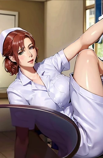 nurse uniform,hospital, latex nurse suit,nurses,busty,elbow gloves,labcoat,redhair woman,blue eyes , gigantic boobs ,medical instruments,asian nurse,two nurses,speculum,examination room,oversize boobs, ,big ass ,strap on, lay on table ,legs spreaded,giving birth,gyno chair , dentist,Milf,latex