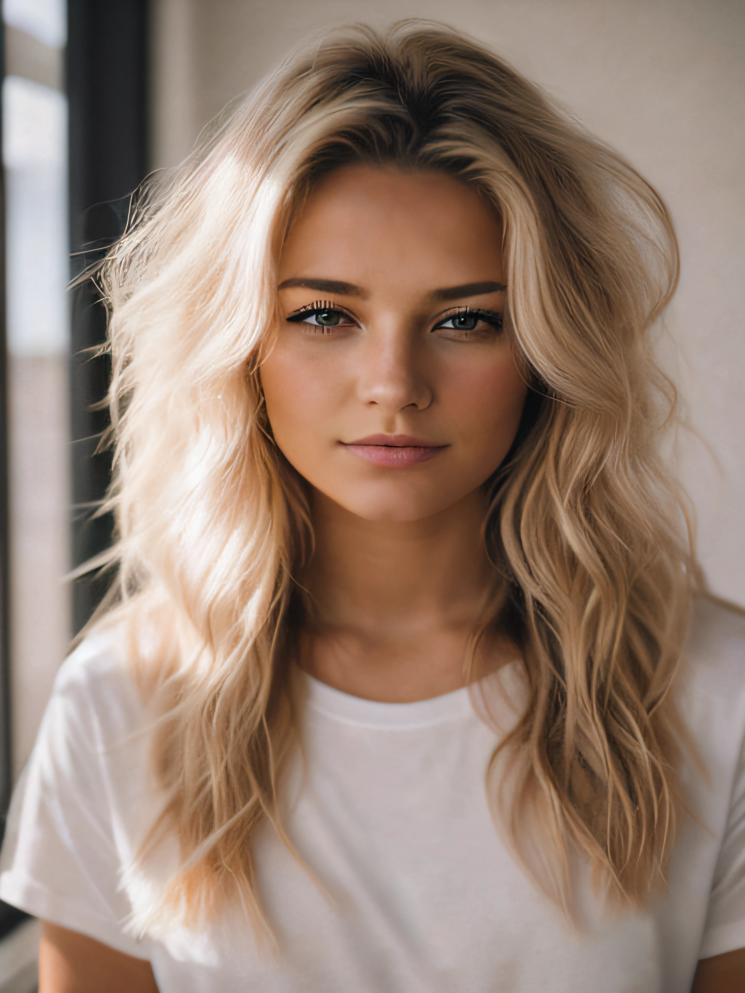 femme blonde avec de longs, wavy hair and blue eyes, who looks at the camera, belle fille blonde, belle femme blonde, unordentliches blondes Cheveux, unordentliches blondes Cheveux, une fille aux cheveux blonds, femme blonde, De beaux cheveux blonds, photo d&#39;une belle femme, Cool, Zerzautes Haar, belle jeune femme, Welliges Cheveux Blonds, blonde belle jeune femme, Mignonne jeune femme